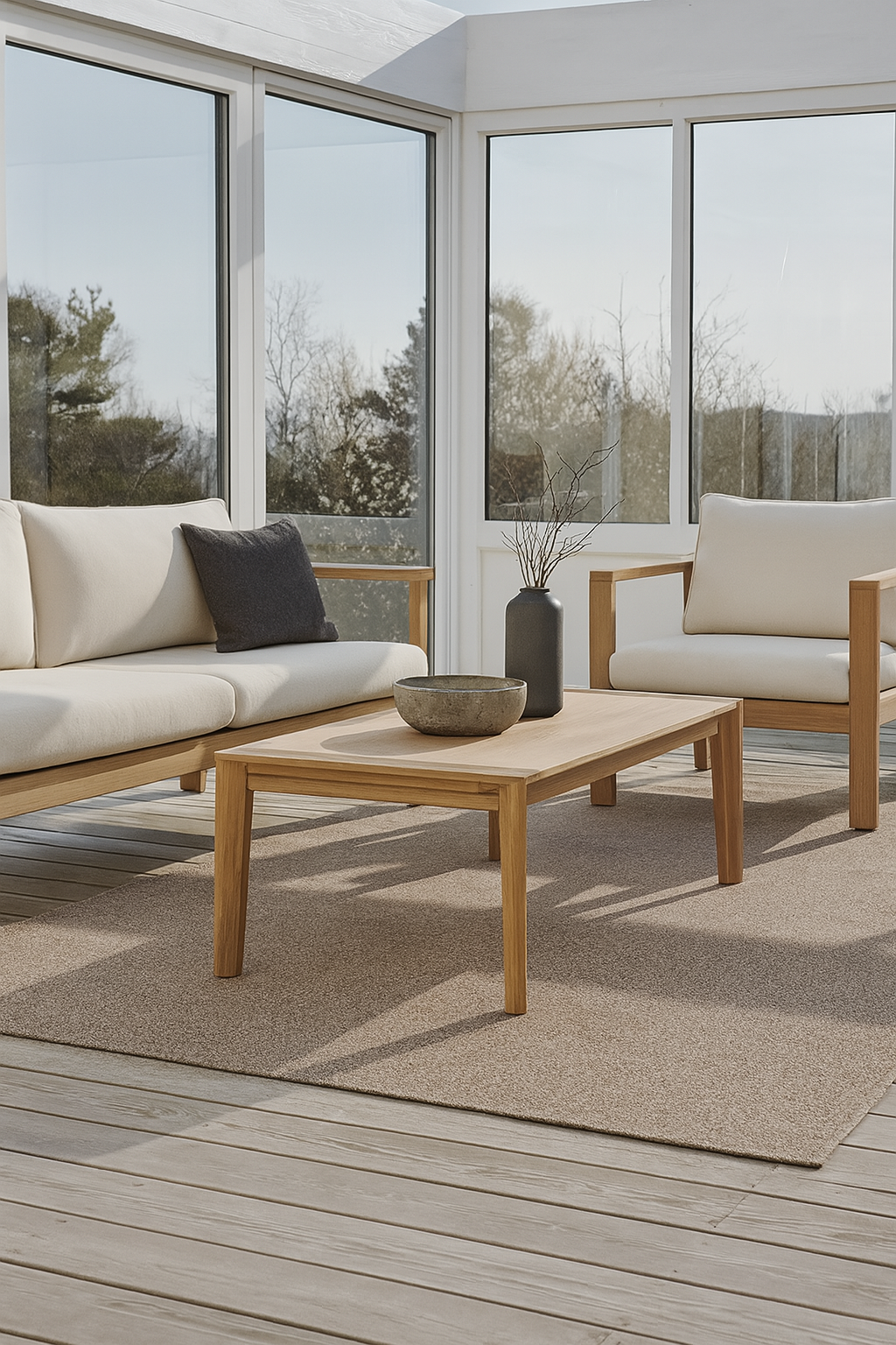 Terrasseteppe Summer Exclusive Beige 2m - Bilde 2