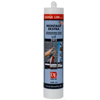 Monteringslim Dana 292 sort 290ml