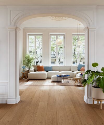 Herdet Tregulv Parky Summit Oak Sahara