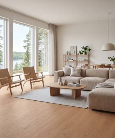 Herdet Tregulv Eik natur Solgløtt 20287 XXL